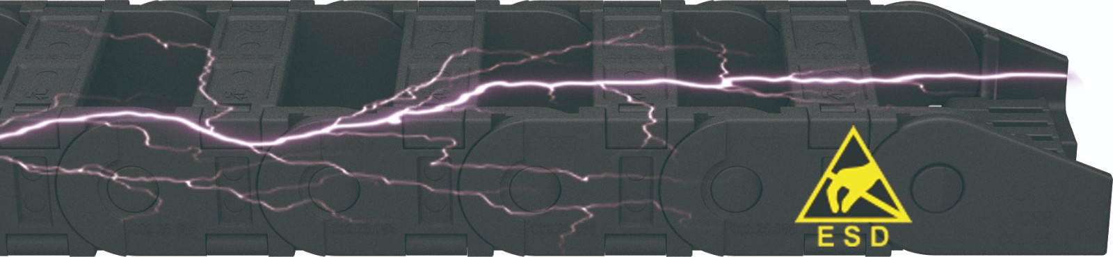 抗靜電通用型電纜拖鏈C02E.25
